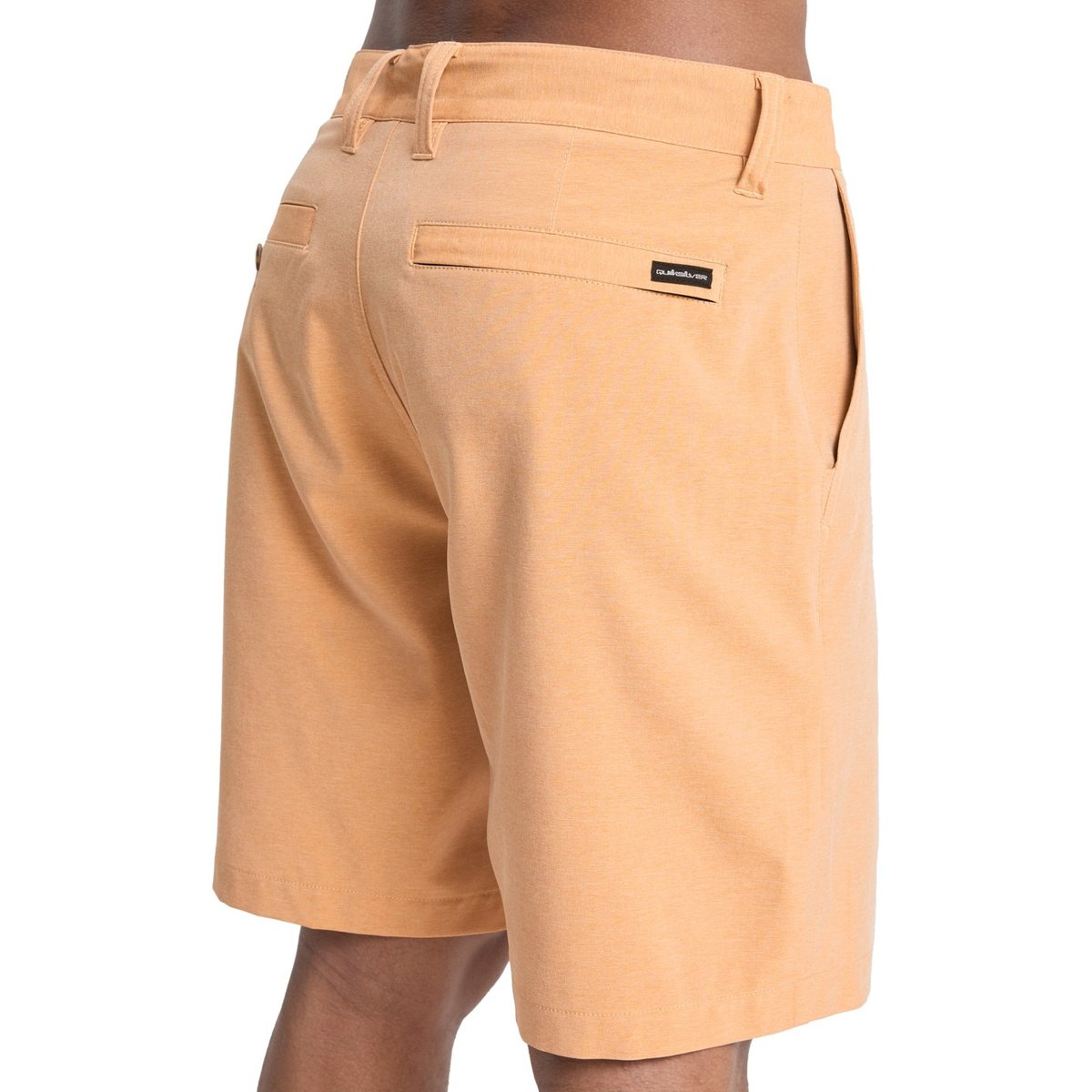 Boardshort Amphibian UNION HEATHER AMPH 19" marron khaki heather, QUIKSILVER