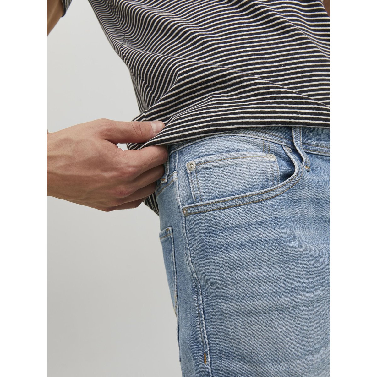 Jean Coupe Tapered blue denim, JACK & JONES
