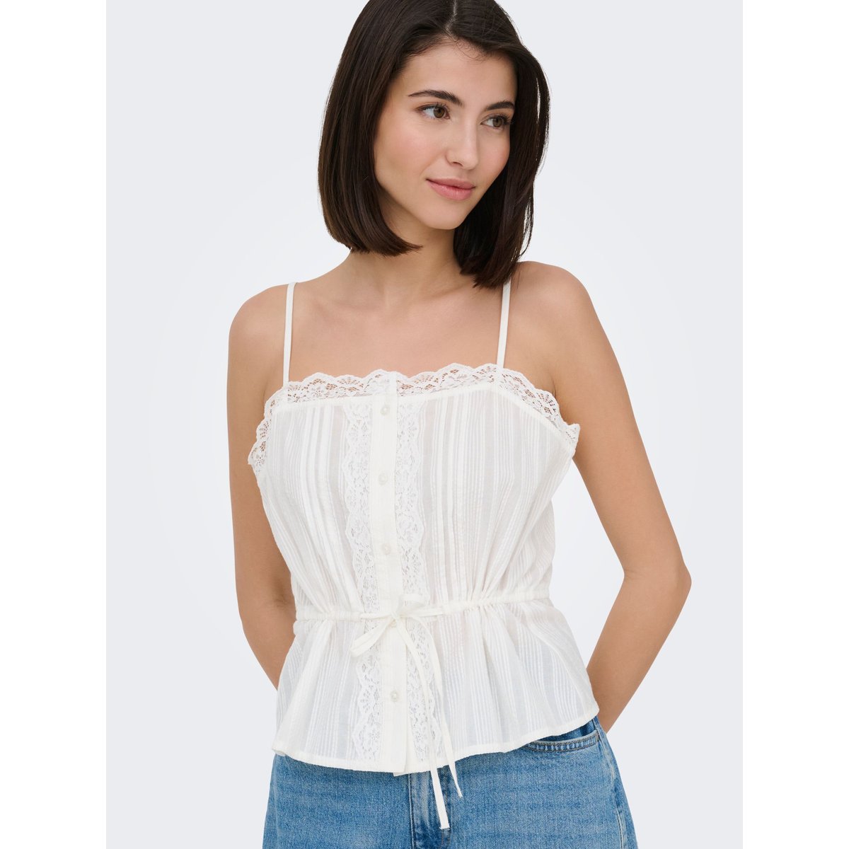 Top white, JDY