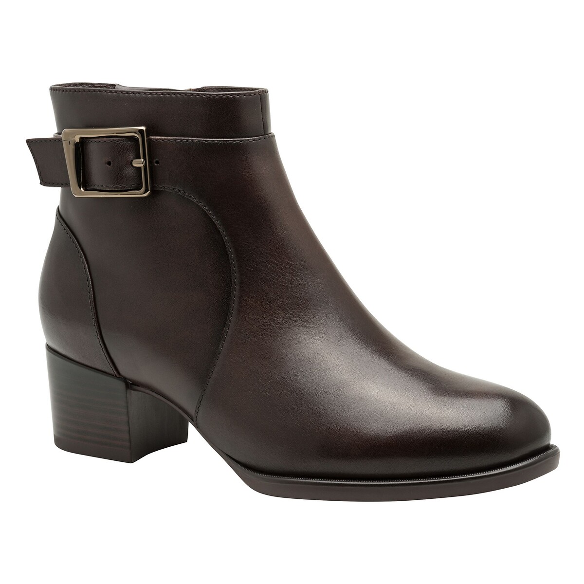 Heeled Ankle Boots dark brown, TAMARIS