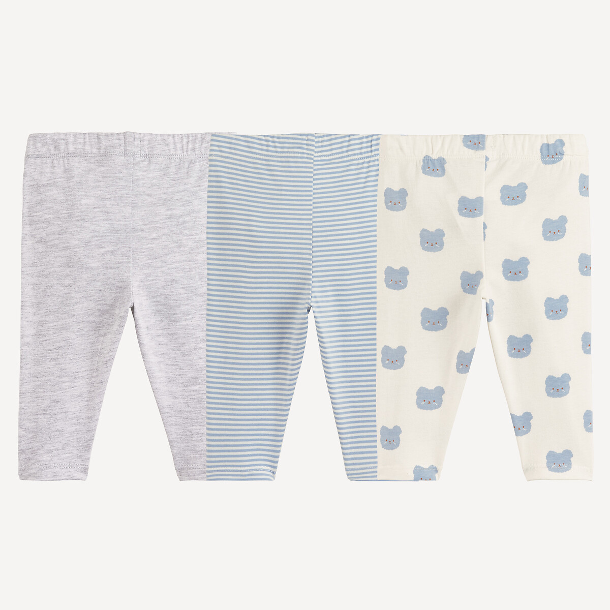 Lot de 3 leggings assortis, LA REDOUTE COLLECTIONS