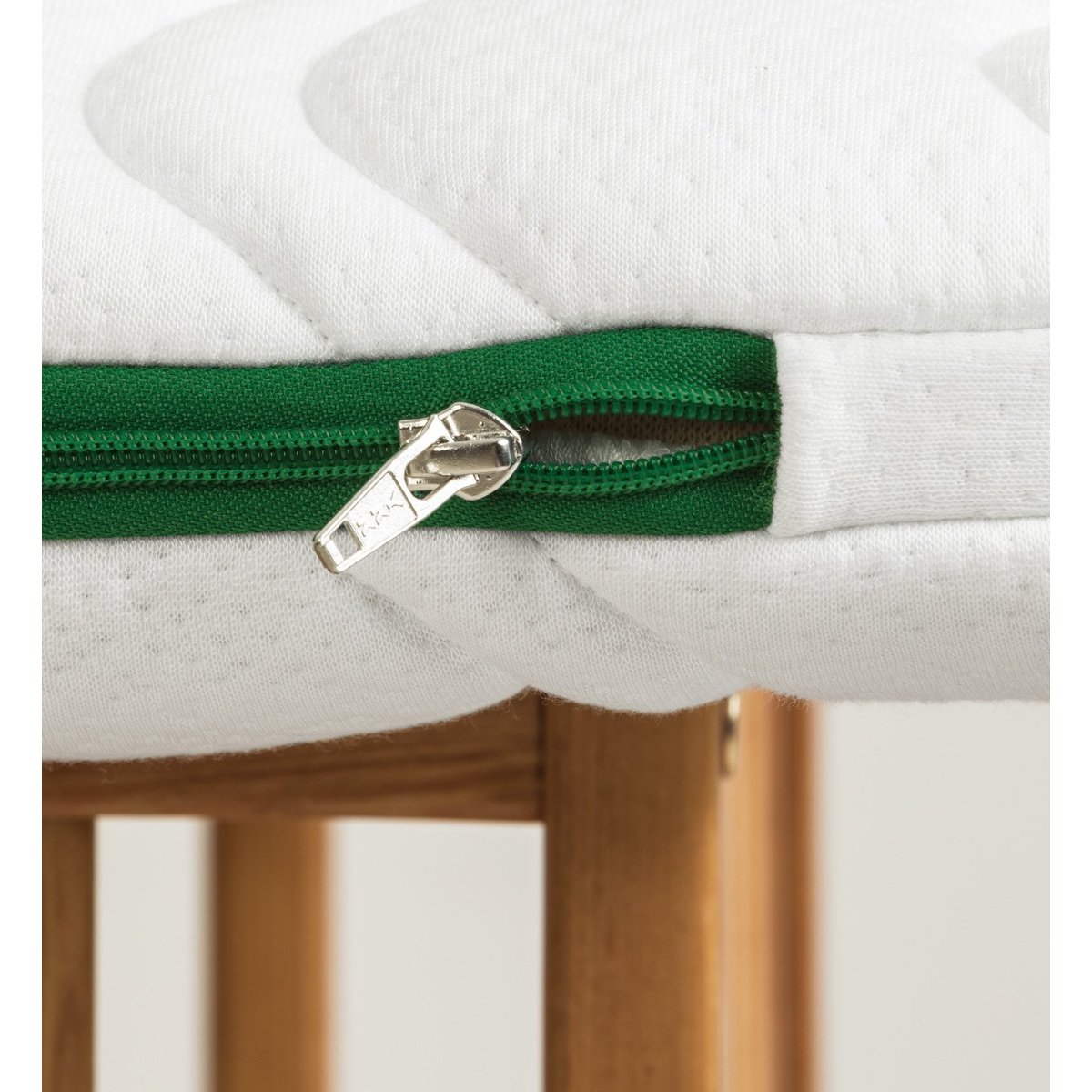 Housse de matelas berceau/landau, épaisseur 5cm - ALOE R blanc, KADOLIS