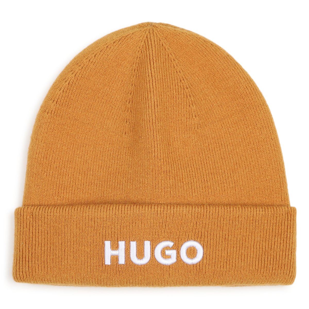 Bonnet en tricot sudan brown, HUGO KIDSWEAR