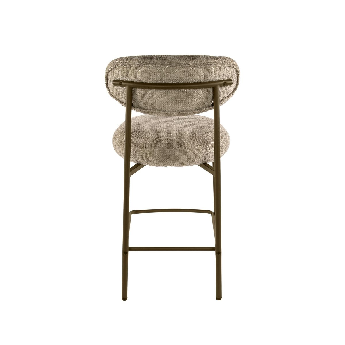 Lot de 2 tabourets de bar CREEK sable texturé, PIER IMPORT