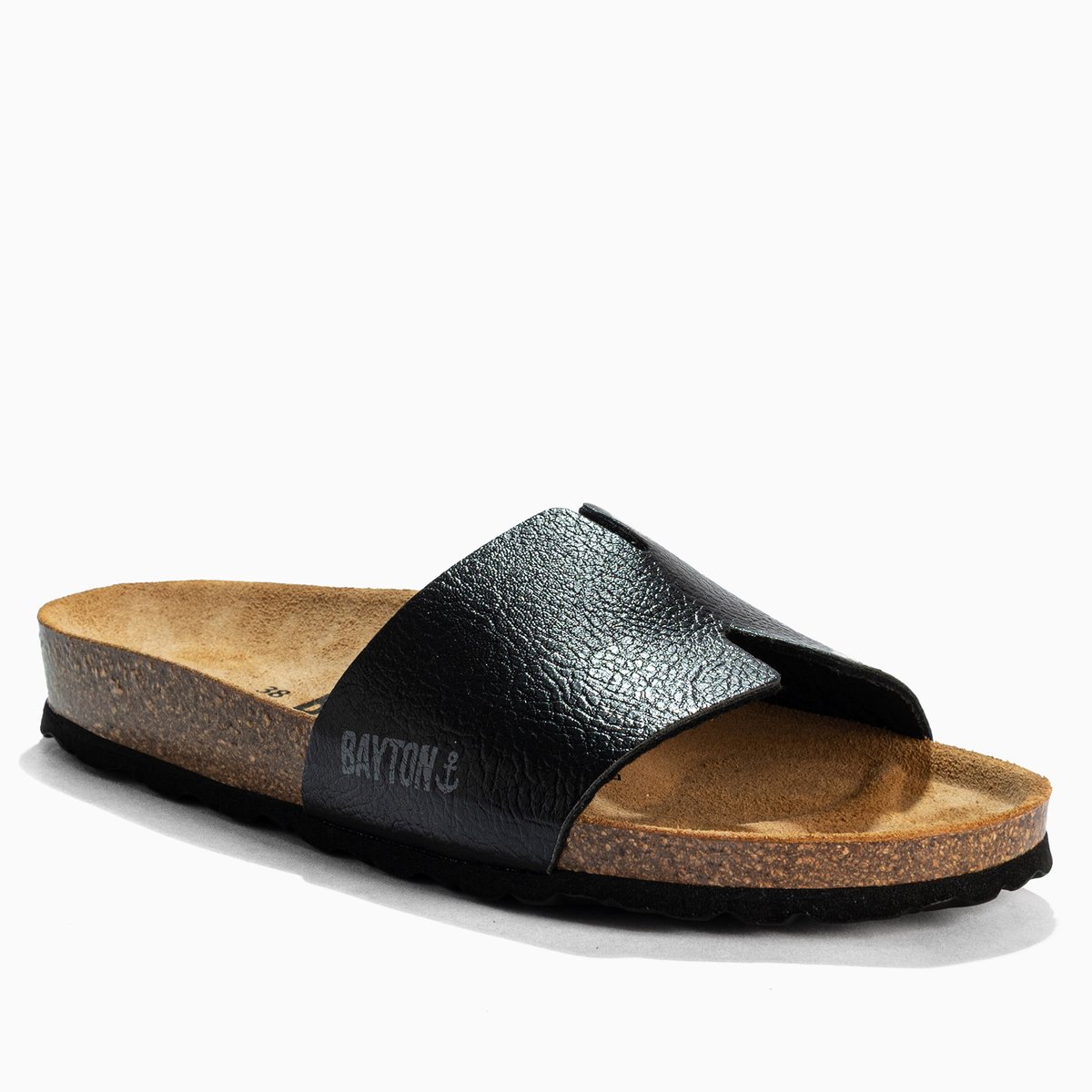 Sandales DJILIAN noir, BAYTON