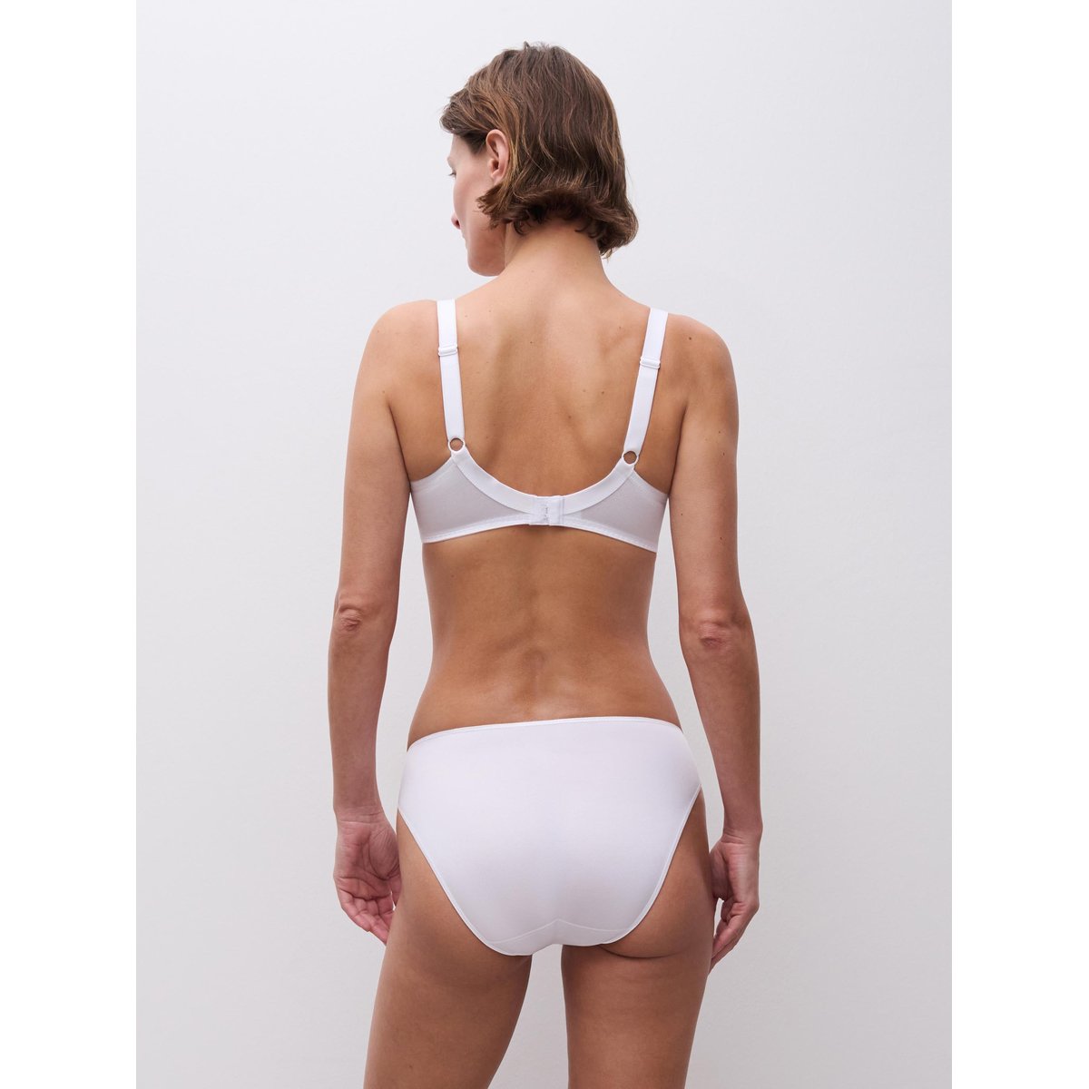 Soutien-gorge sans armature maintien HEDONA blanc, CHANTELLE