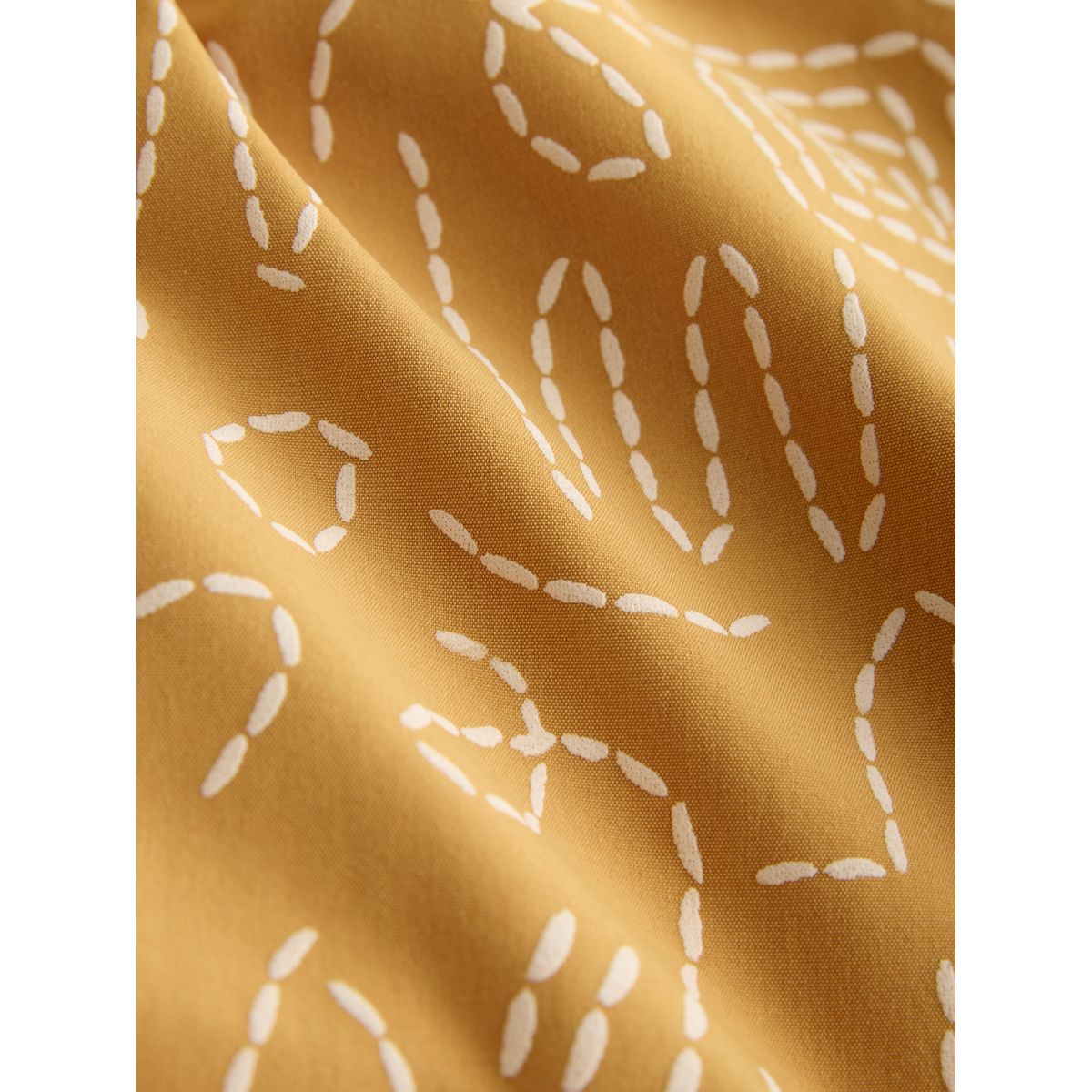 Short de bain 5 po à imprimé bouffant texturé jaune, NEXT