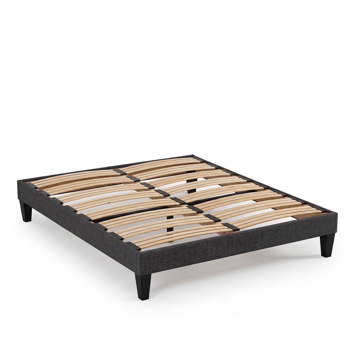 Sommier en Kit AURORE gris anthracite, MAISON AUBERTIN