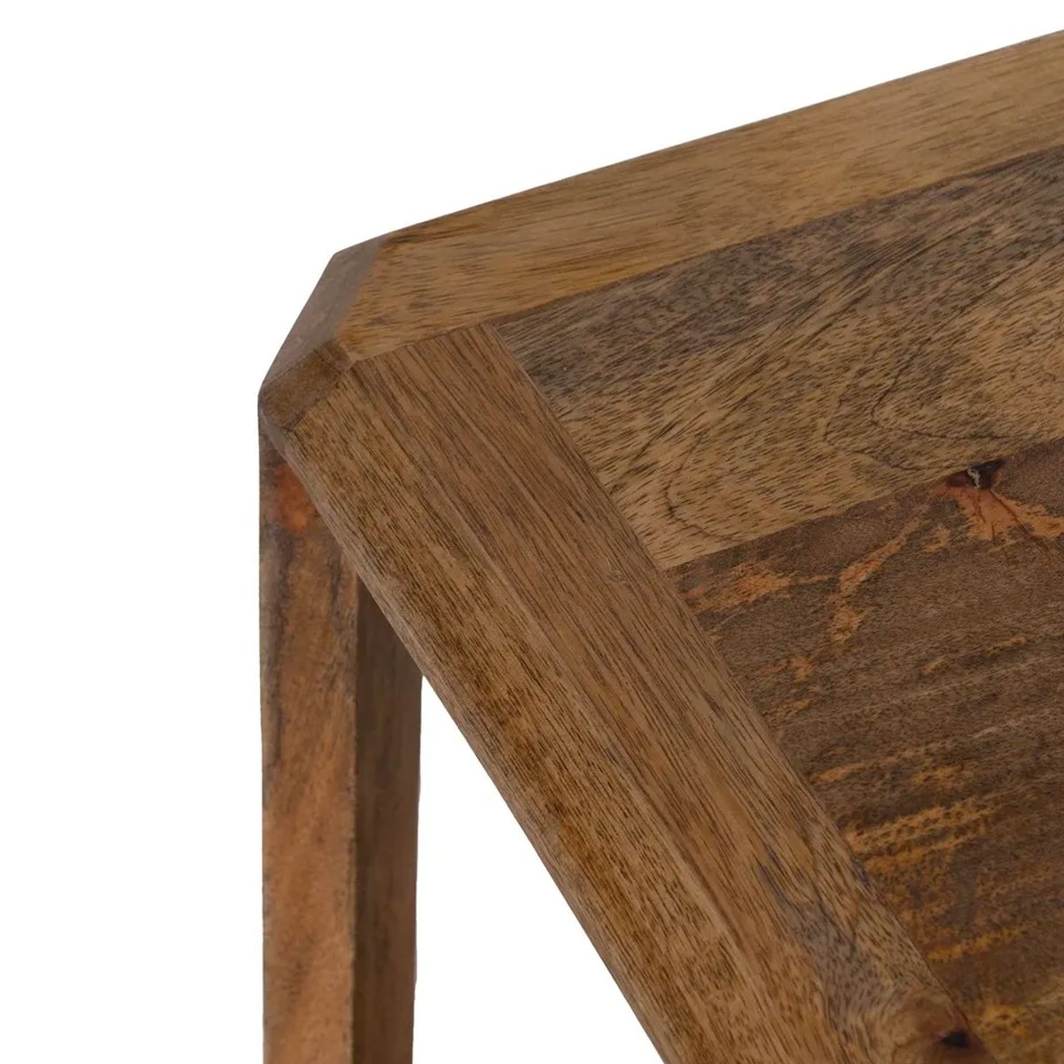 Table basse rectangulaire en bois de manguier 130x80x45cm bois, WADIGA