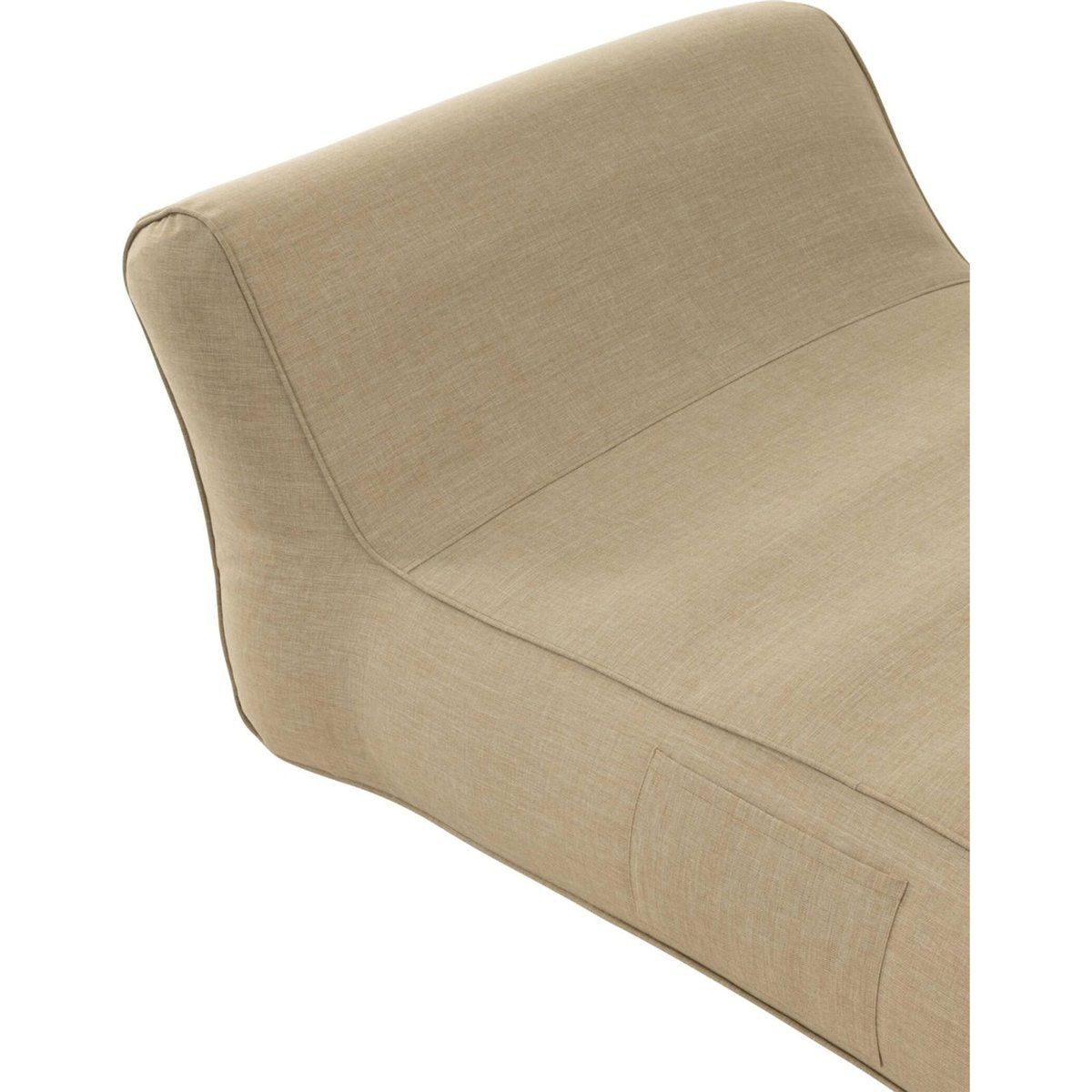 Matelas pour bain de soleil beige, RECOLLECTION