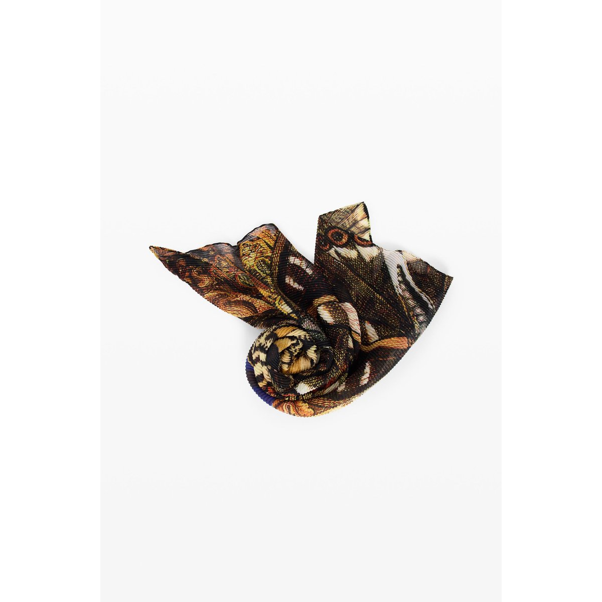 foulard rectangulaire m c lacroix marron, DESIGUAL