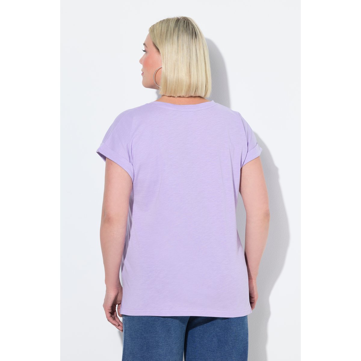 T-shirt oversize lavande, ULLA POPKEN