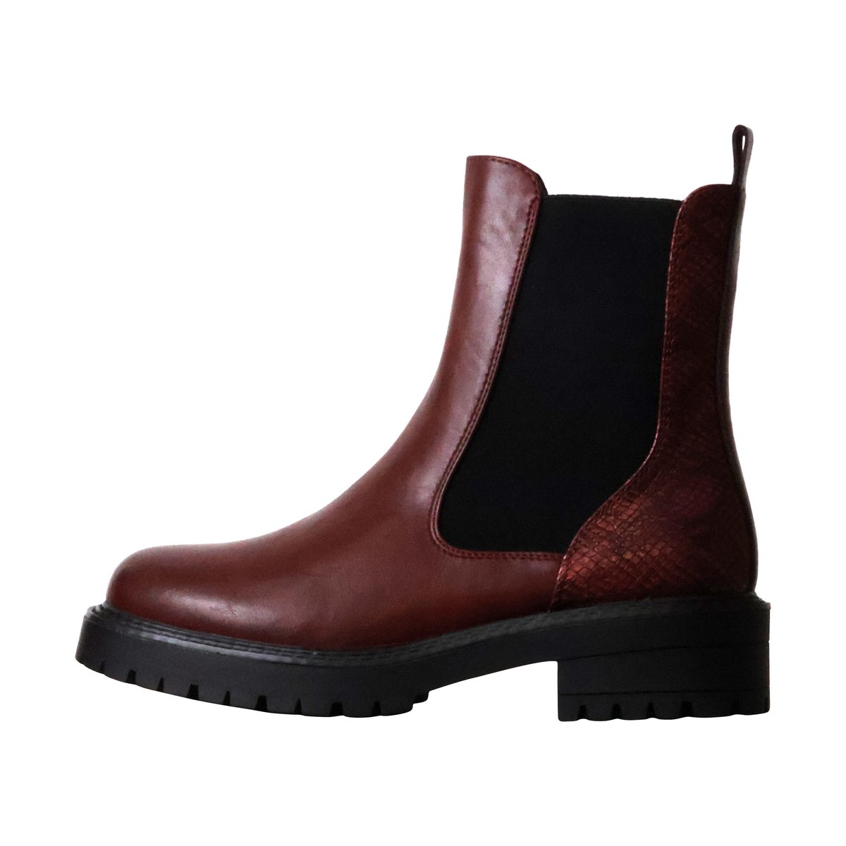 Bottines à Zip wine, ENZA NUCCI