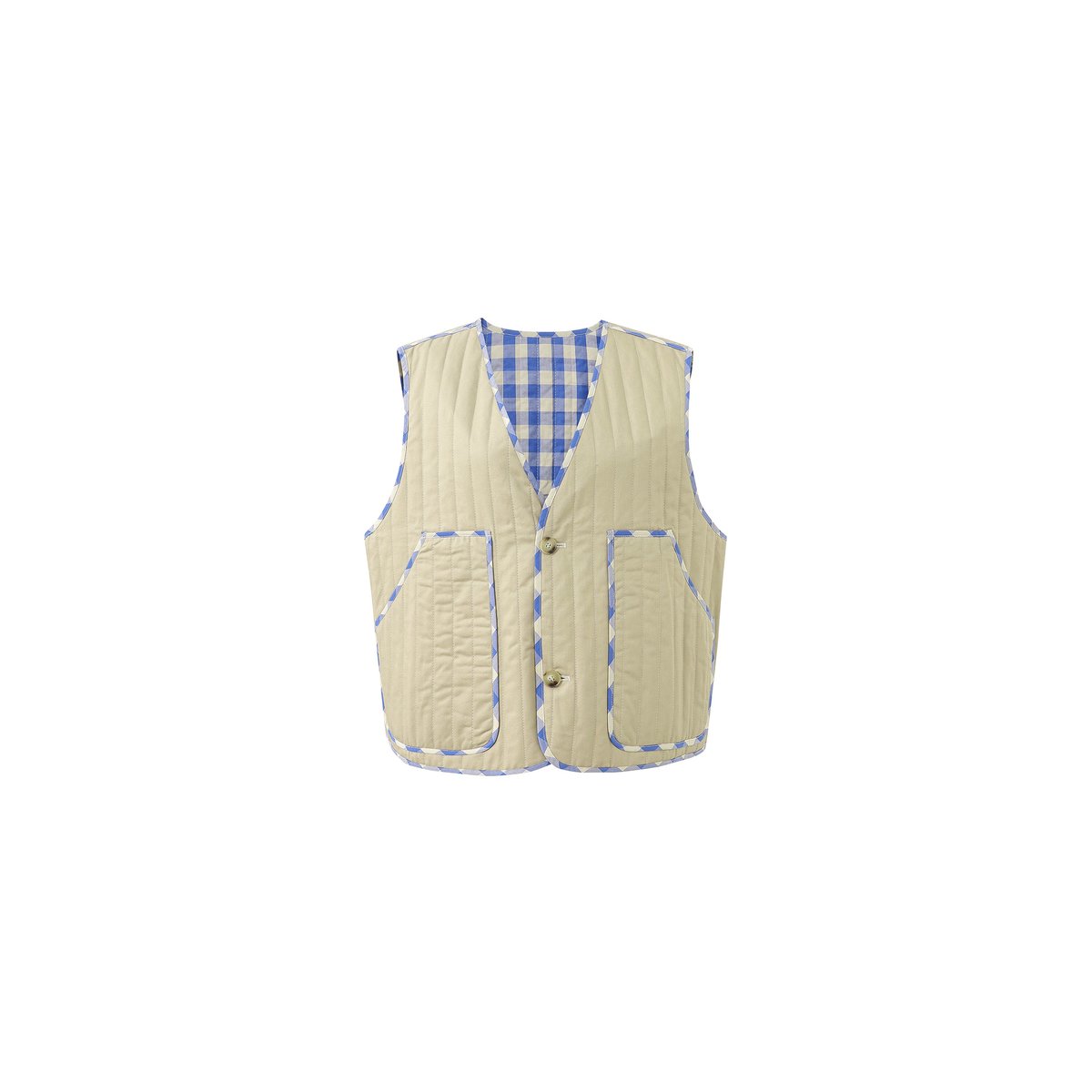 Gilet REGALIA bleu azur, FRNCH