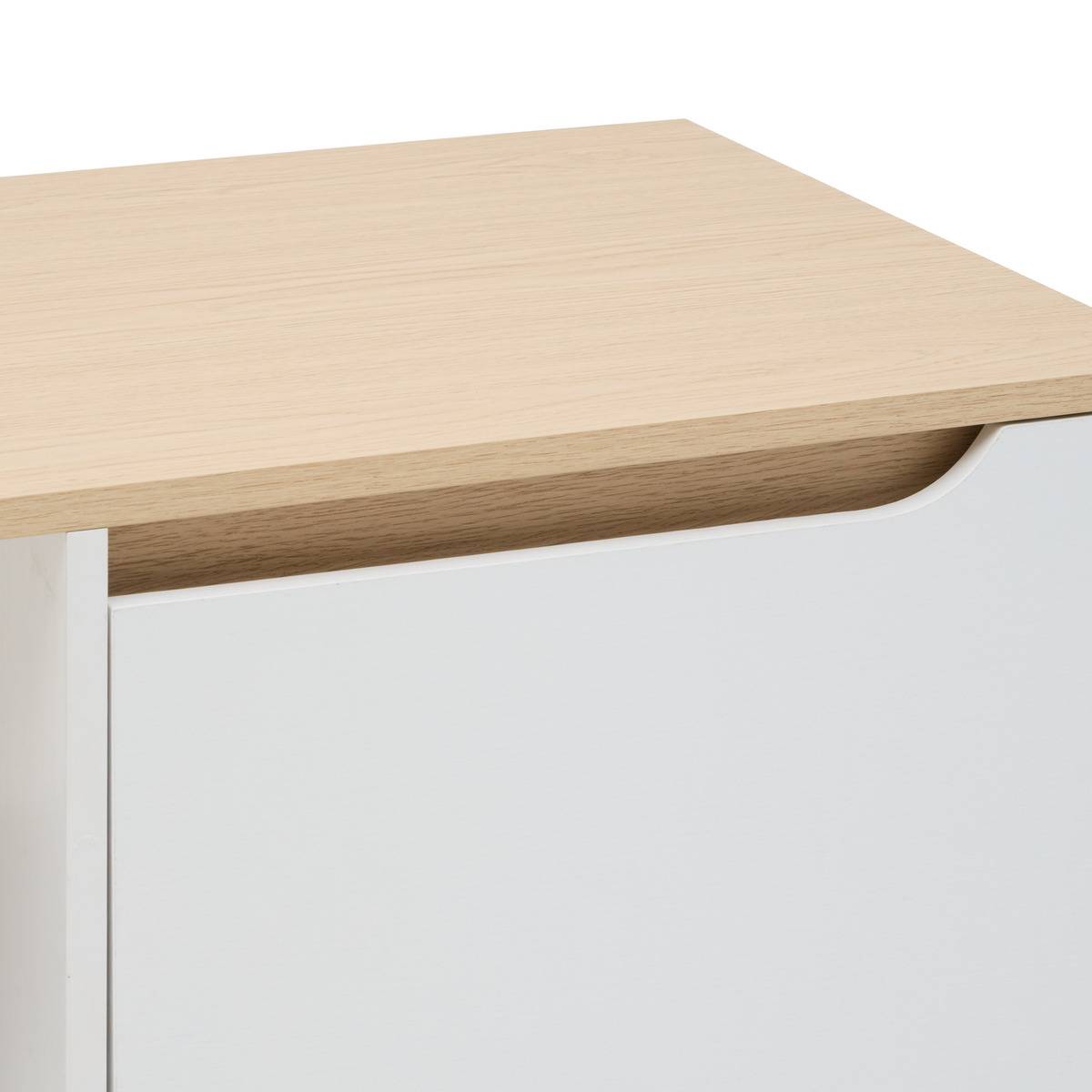 Table basse rectangulaire LUMA blanc, 5FIVE SIMPLY SMART