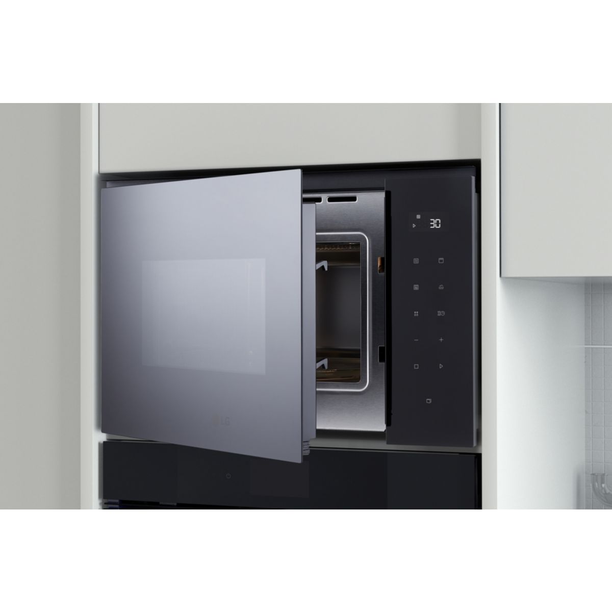 Micro ondes grill encastrable MGBZ2593F couleur unique, LG