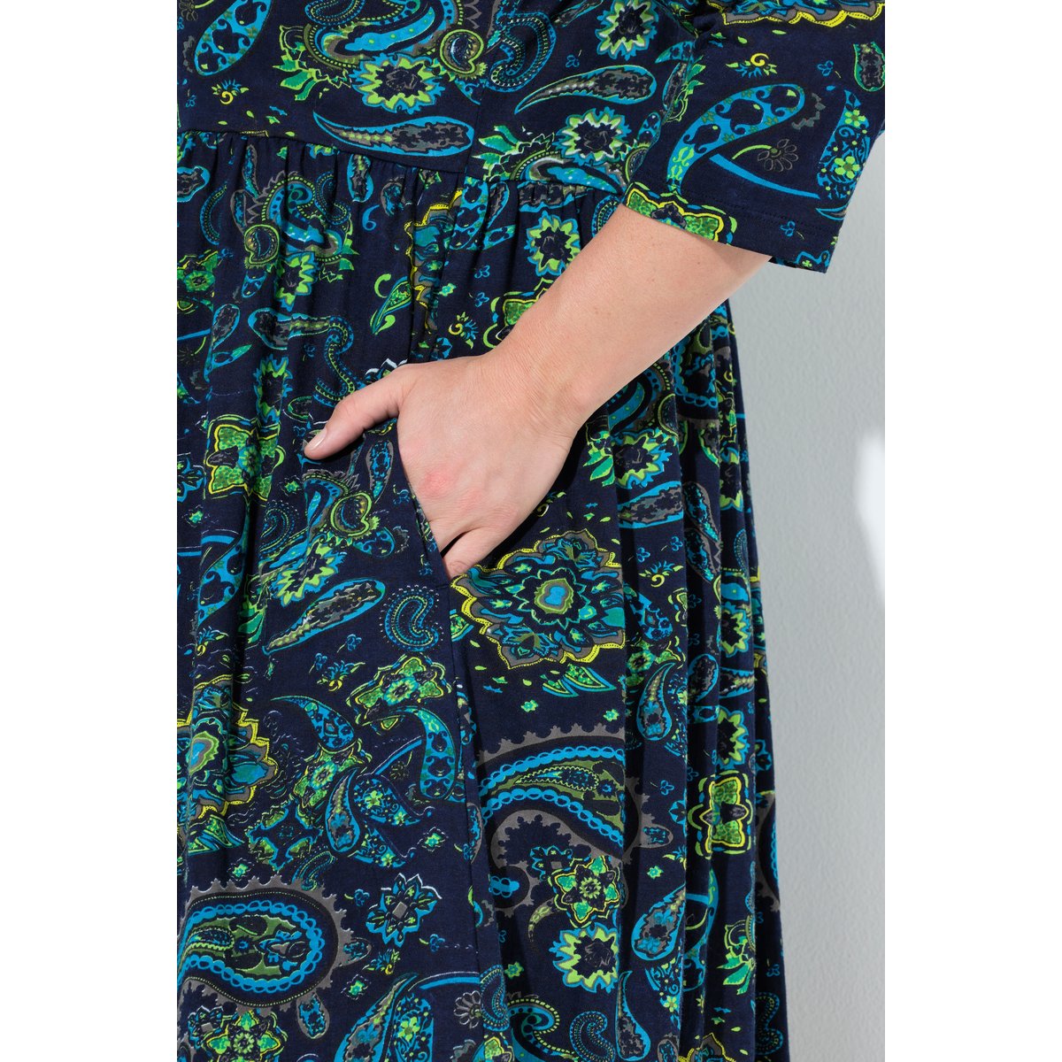 Robe en jersey marine, ULLA POPKEN