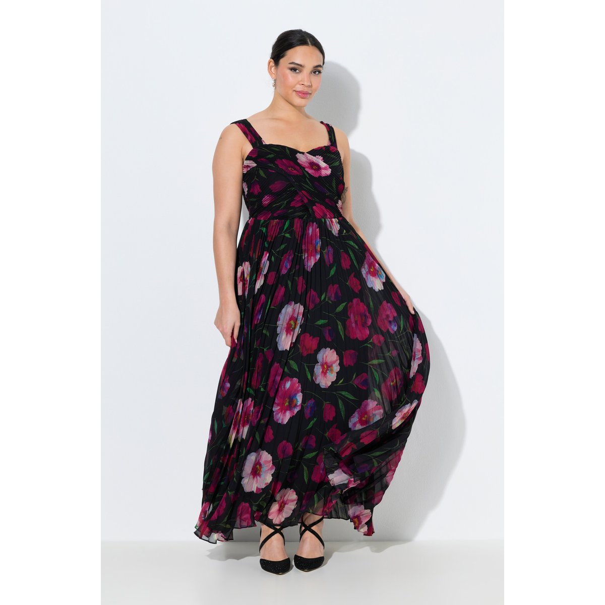 Robe maxi sans manches noir, ULLA POPKEN