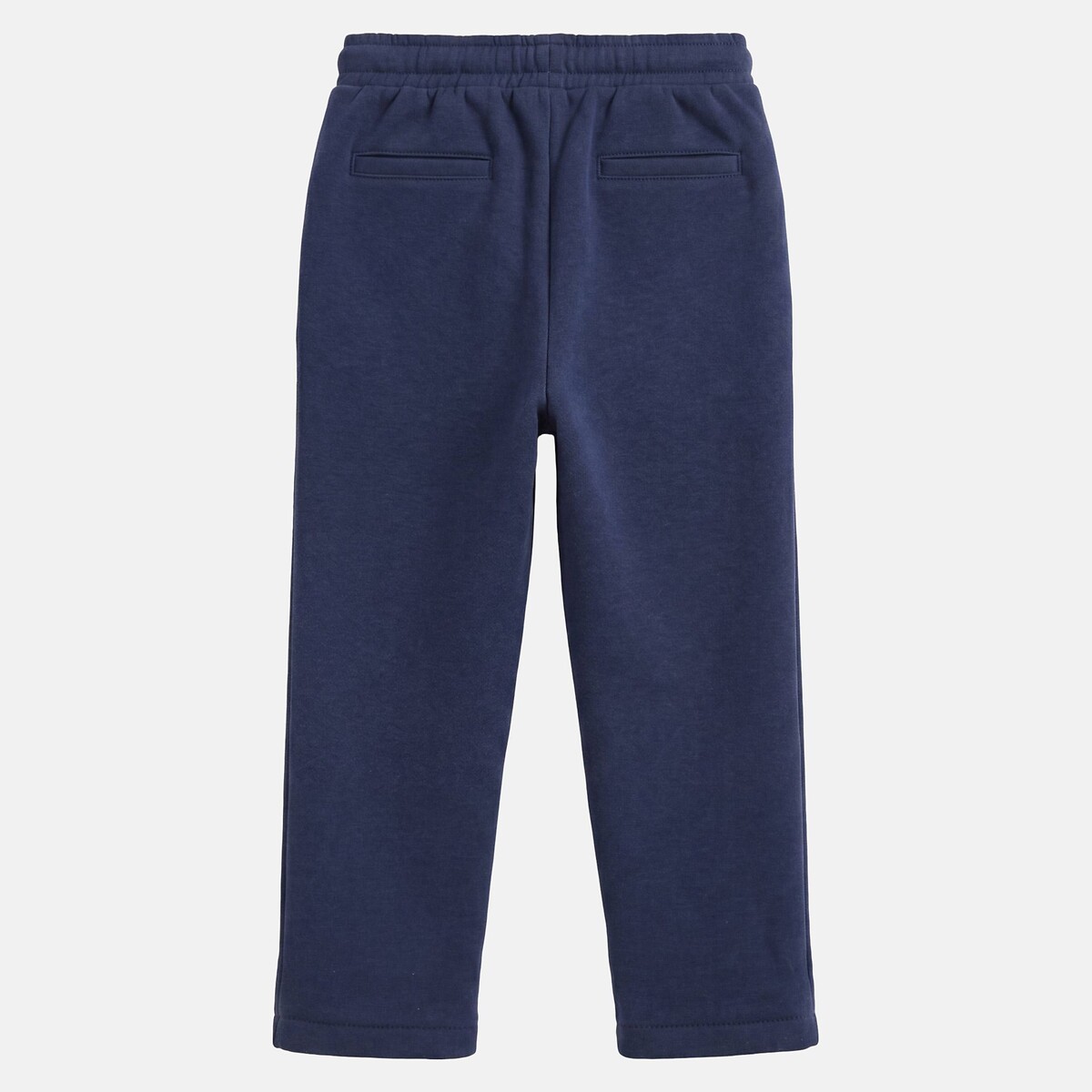 Jogging forme sarouel en molleton bleu marine, LA REDOUTE COLLECTIONS