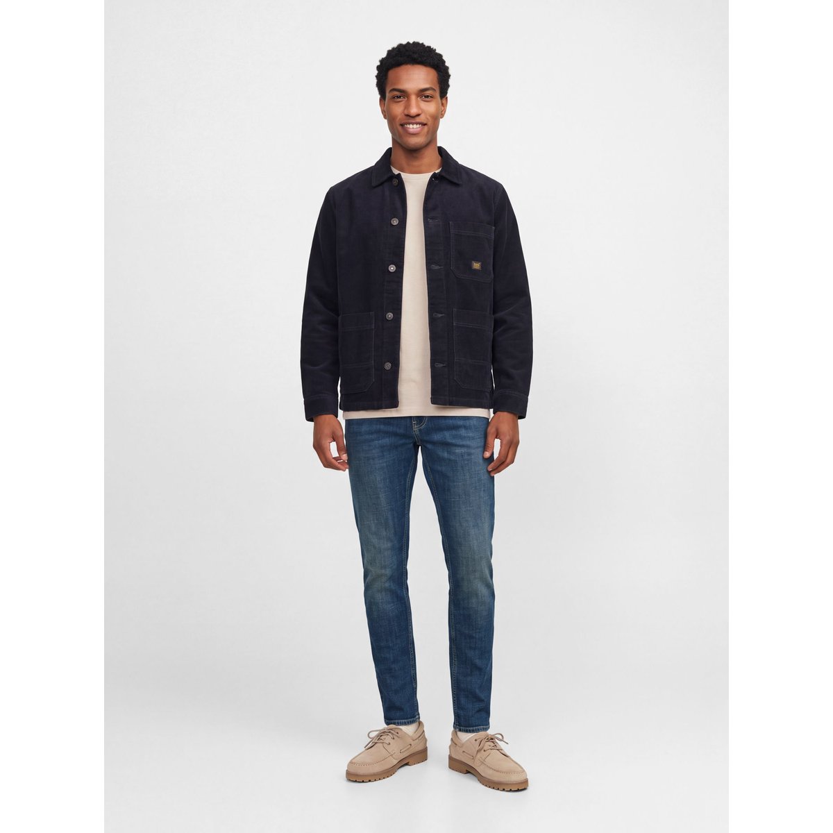 Jean Slim blue denim 1, JACK & JONES