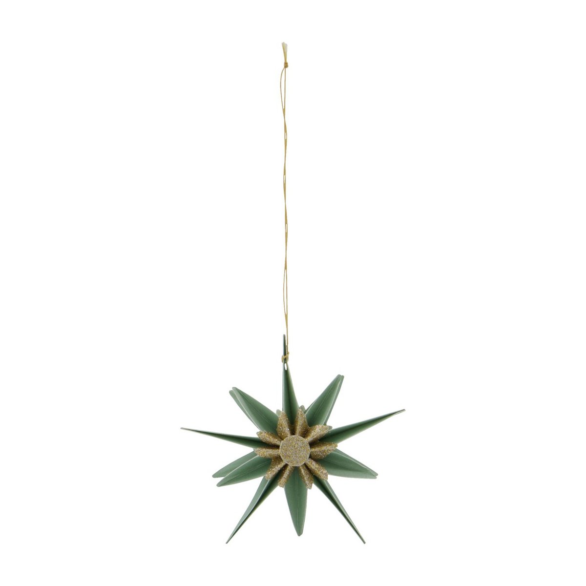 Lot de 6 décorations de Noël Stari vert, HOUSE DOCTOR
