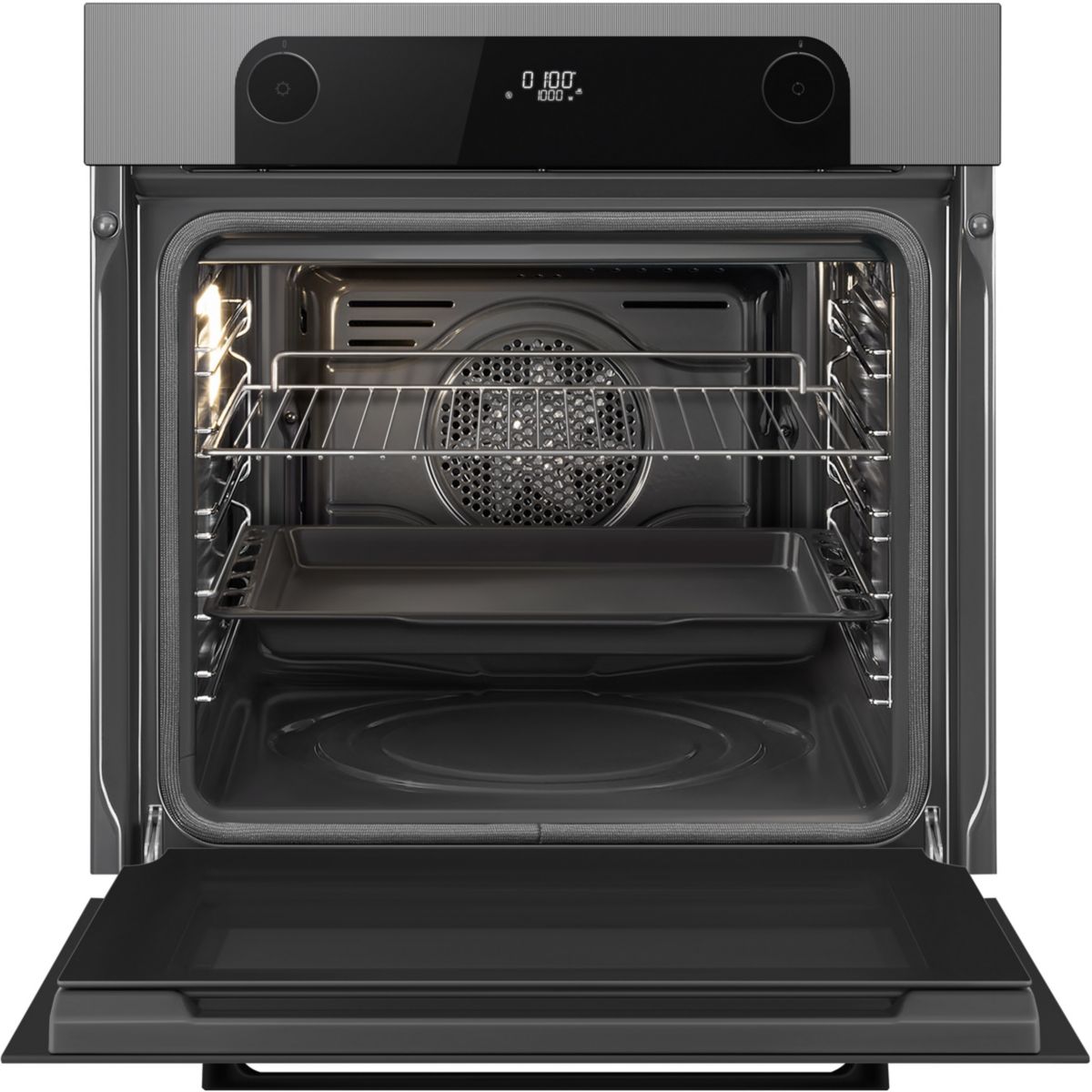 Four encastrable SFP6201TS couleur unique, SMEG