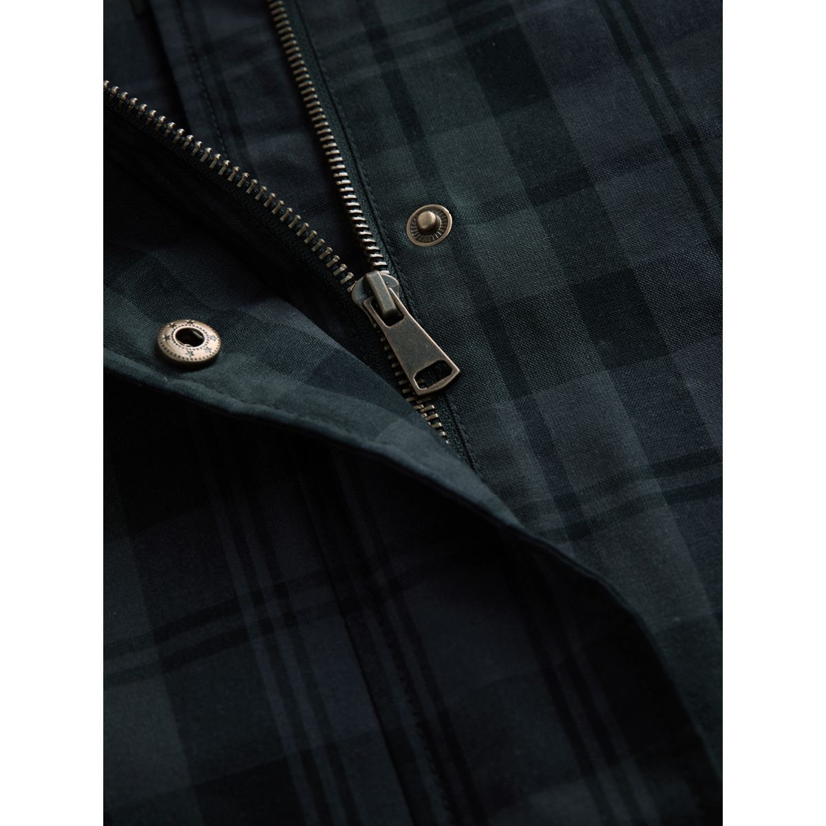 Veste héritage avec col en velours côtelé bleu marine à carreaux, NEXT