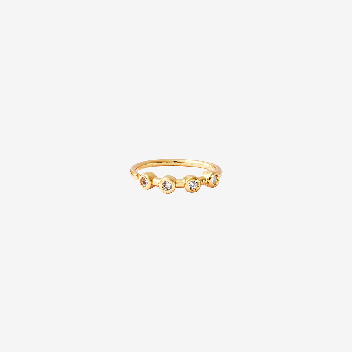 Piercing anneau jade - candy blanc, CAROLINE NAJMAN