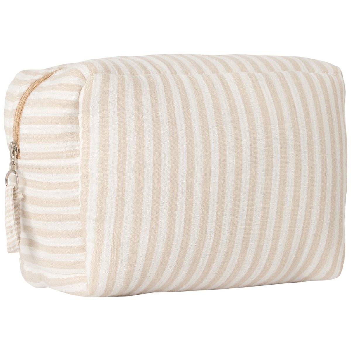 Trousse de toilette beige, blanc, BB & CO