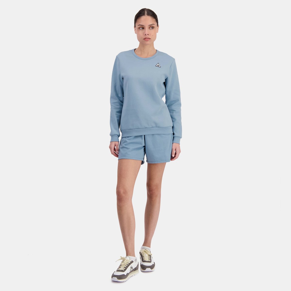 Sweat col rond  Essentiels bleu, LE COQ SPORTIF