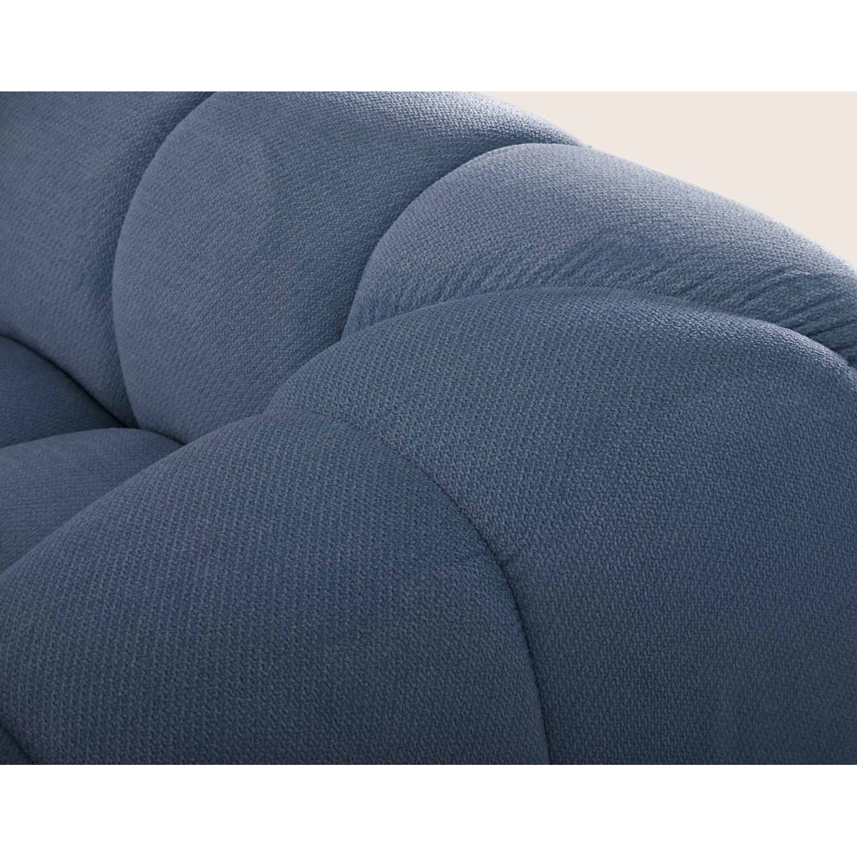 Canapé d'Angle réversible 4 places - AVA bleu, BEST MOBILIER