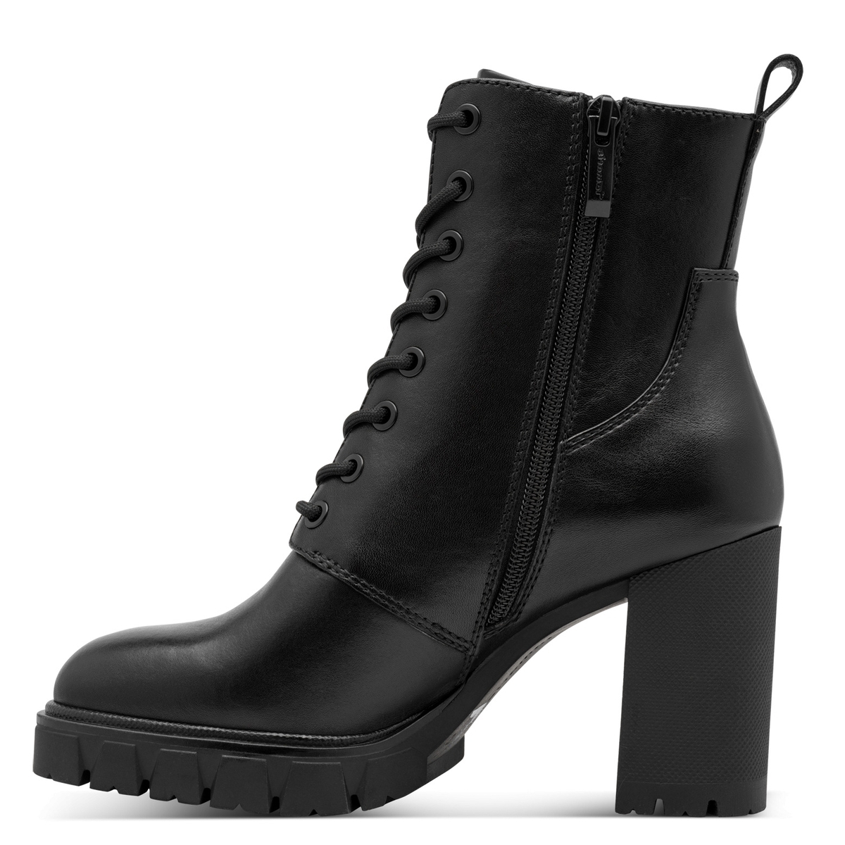 Bottine à talon noir, TAMARIS