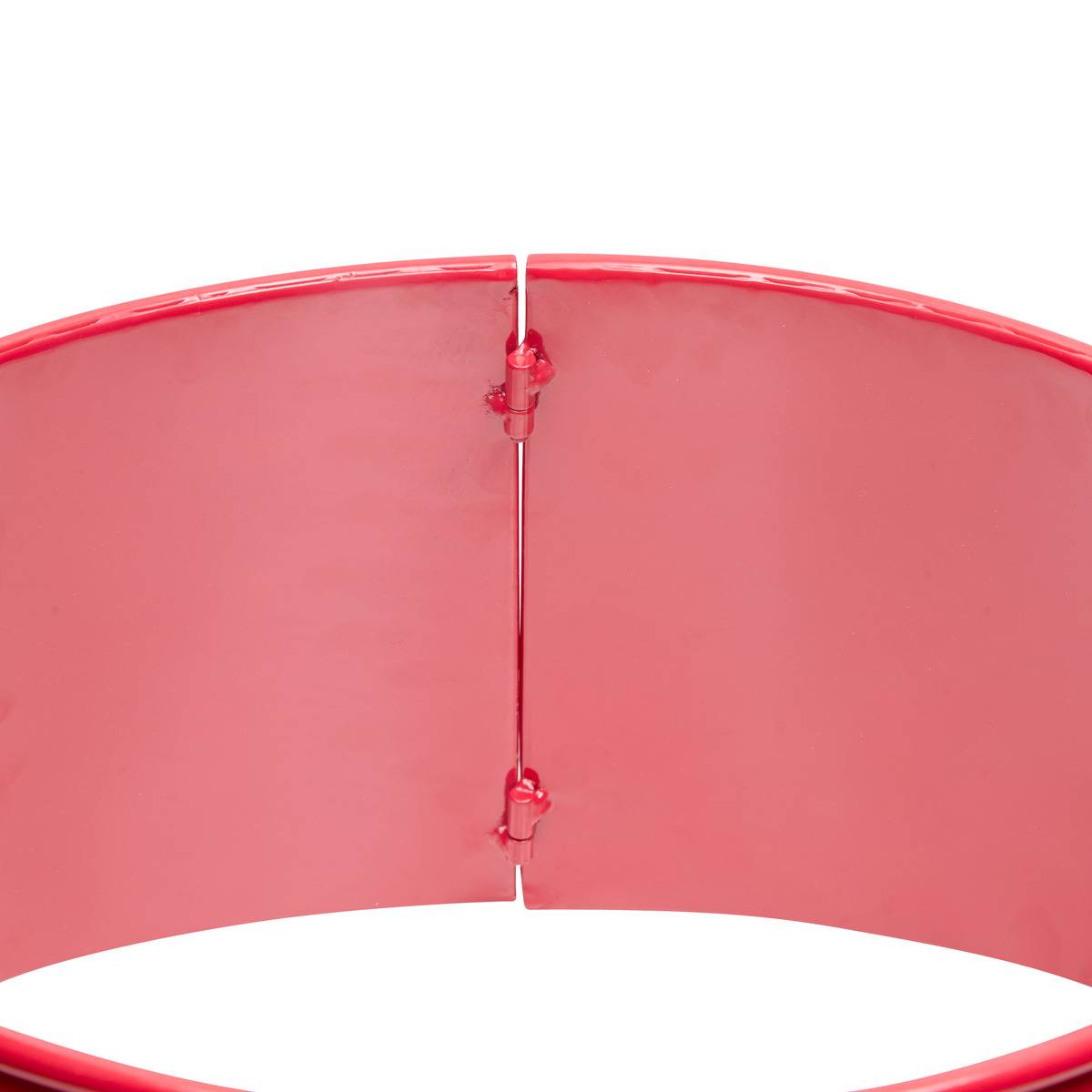 Pied de sapin en métal D. 56 cm rouge, FEERIC LIGHTS & CHRISTMAS