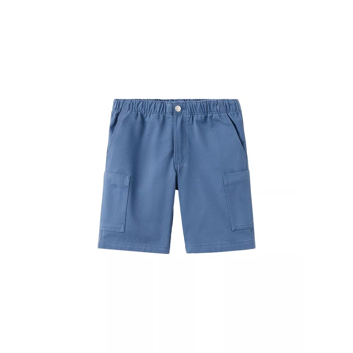 Bermuda coton cargo bleu porcelaine, MANGO KIDS