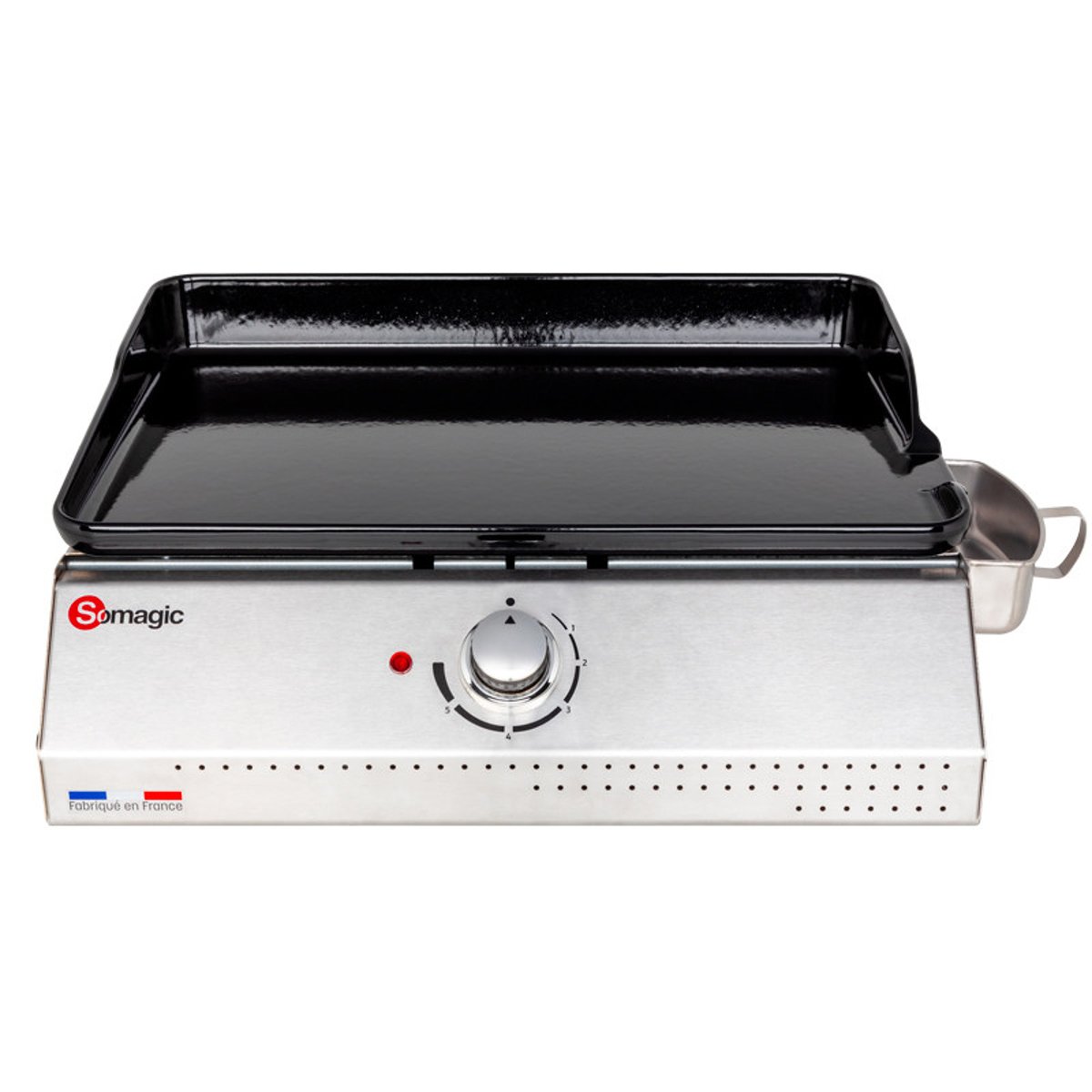 Plancha électrique pour 8 convives gris clair, SOMAGIC