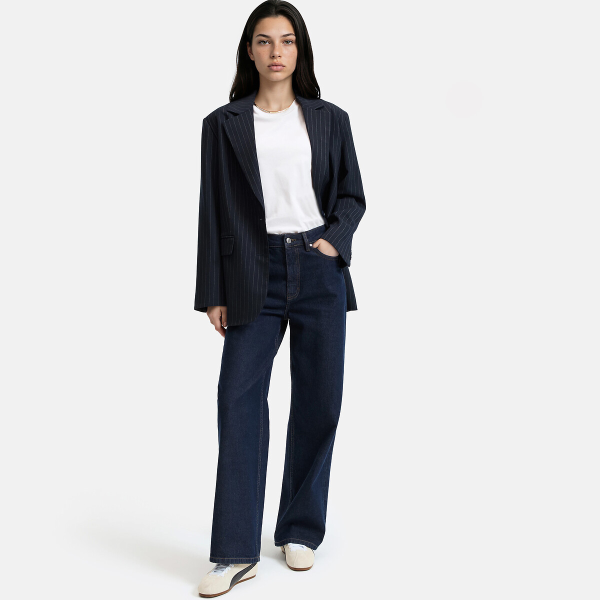 Jean large Signature, MARCEAU bleu brut, LA REDOUTE COLLECTIONS