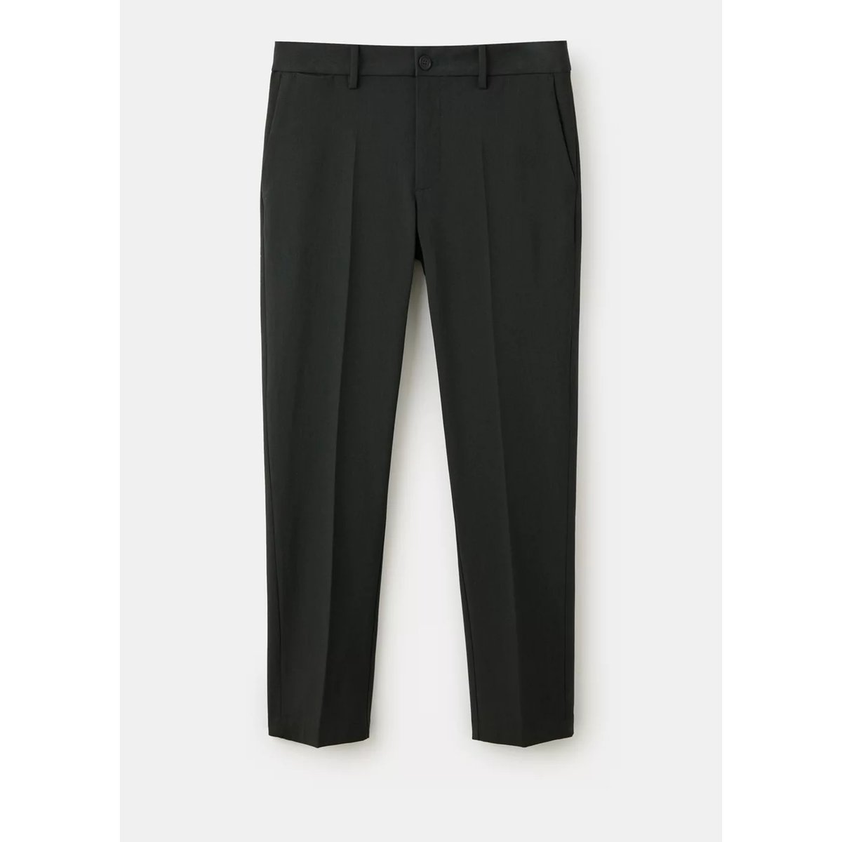 Pantalon Bologna cropped slim-fit kaki, MANGO MAN