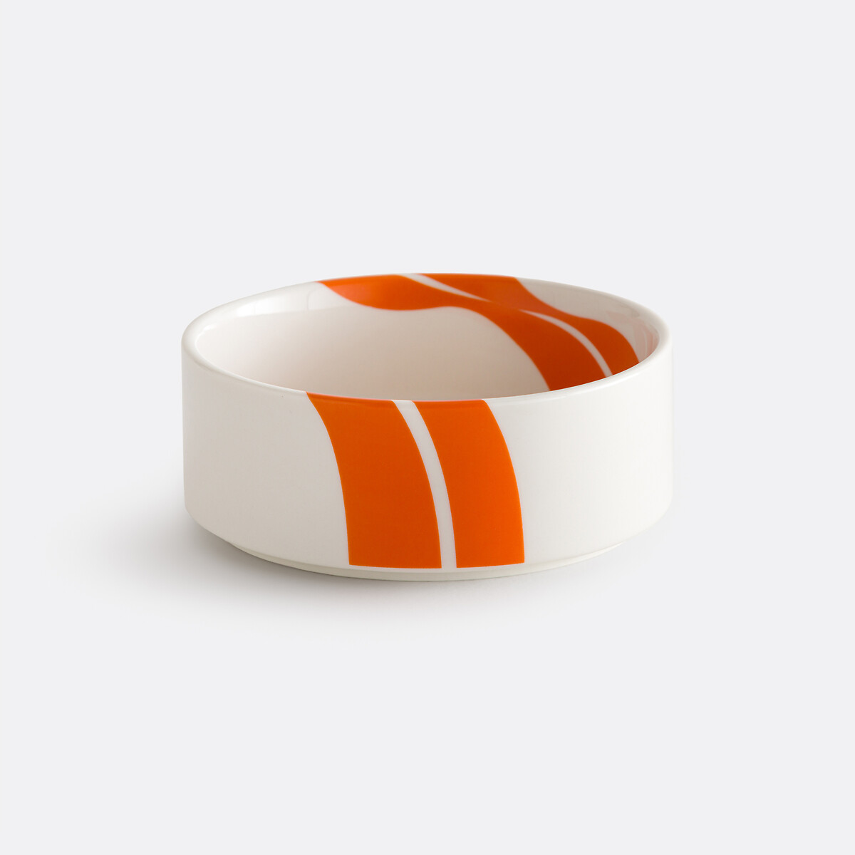 Set di 2 ciotole da aperitivo in ceramica, SONGE arancione/mattone, MAPOÉSIE X LA REDOUTE INTÉRIEURS