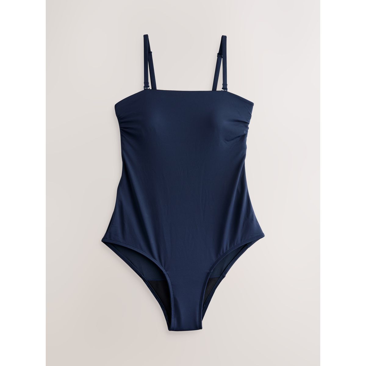 Maillot de bain menstruel effet ventre plat bleu marine, NEXT