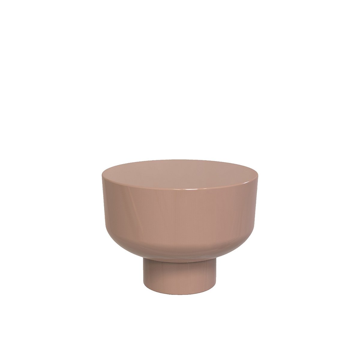 Table basse LIVIO marron, HABITAT