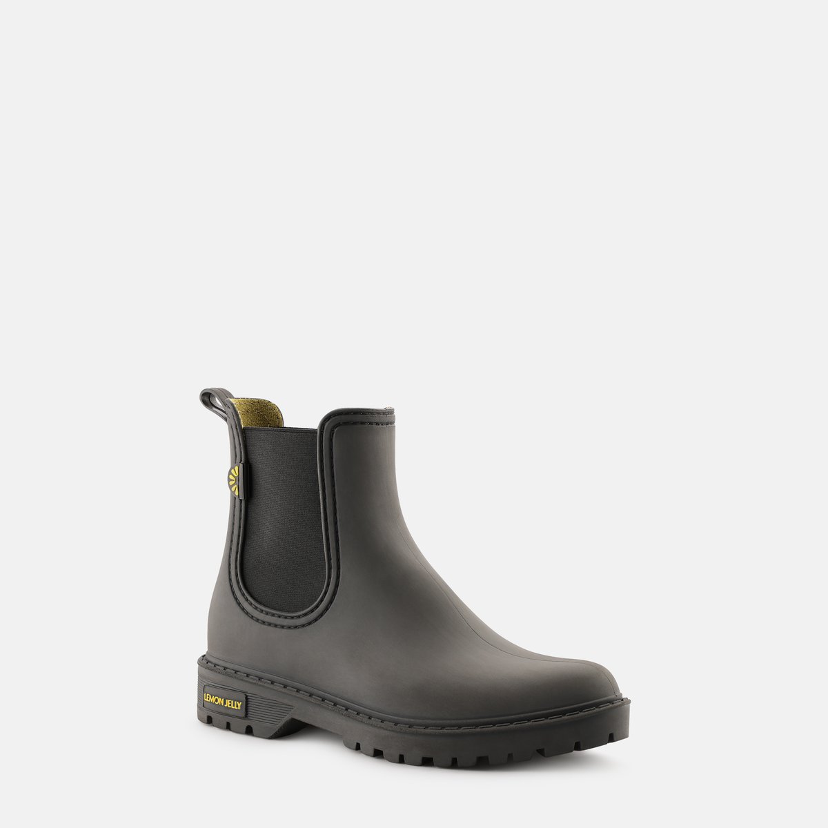 Chelsea boots mates femme LYANA noire, LEMON JELLY