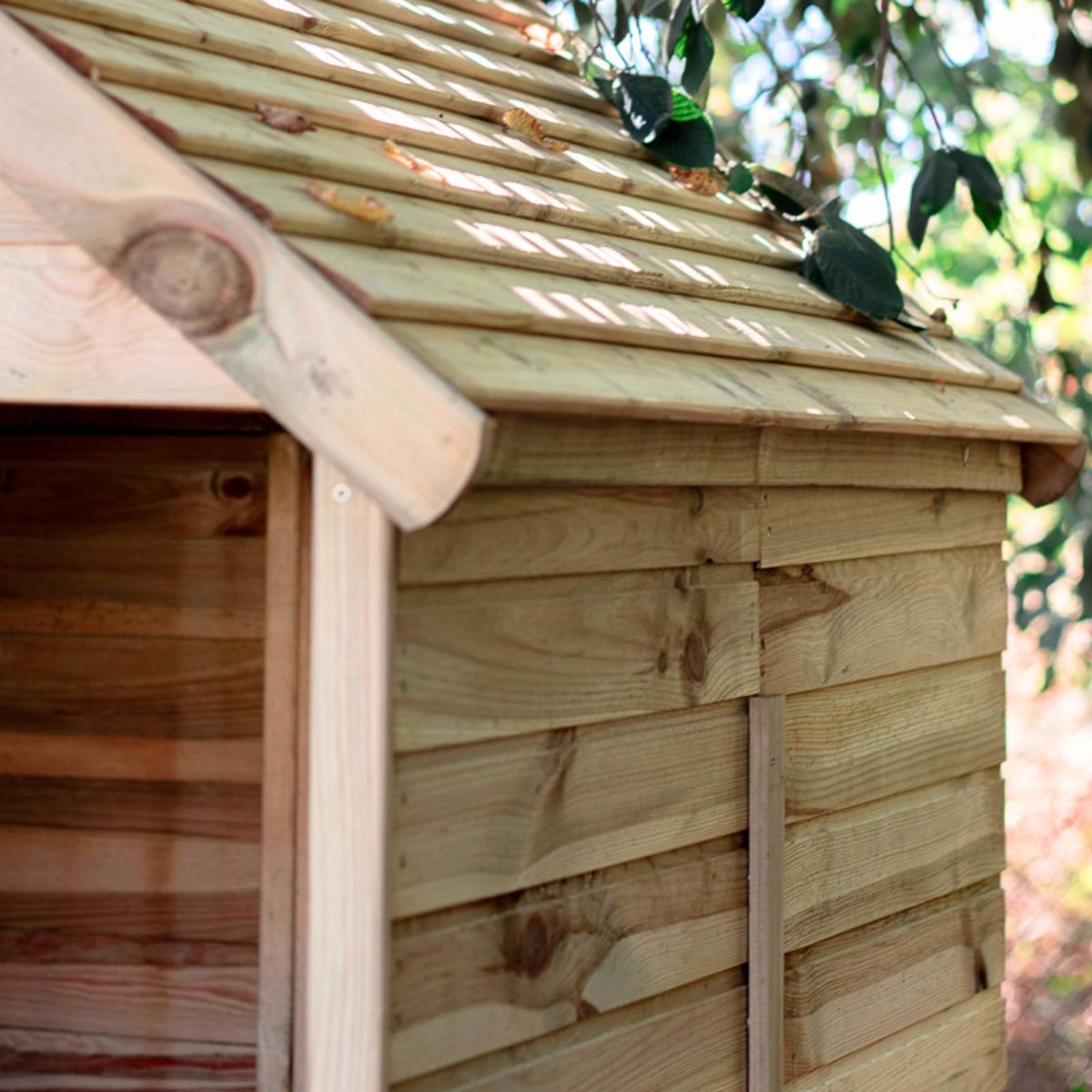 Maisonnette en bois traité pour enfantr MARINA marron, SOULET