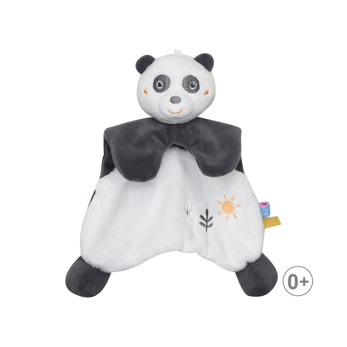 Doumou panda paoli velours doux gris, SUCRE D'ORGE