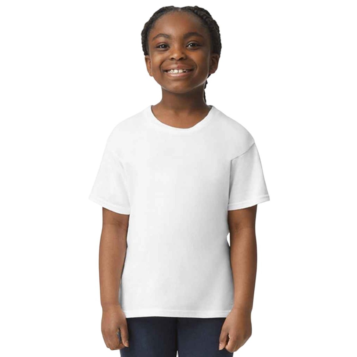 T-shirt SOFTSTYLE blanc, GILDAN