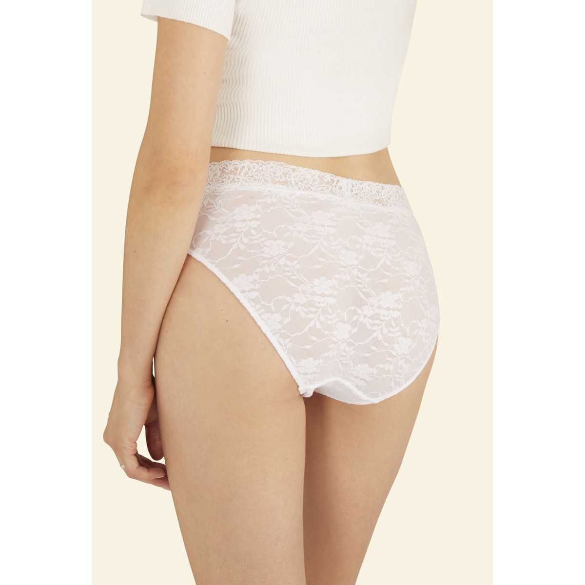 Lot de 2 slips DUO POP vert éclatant / blanc, WELL