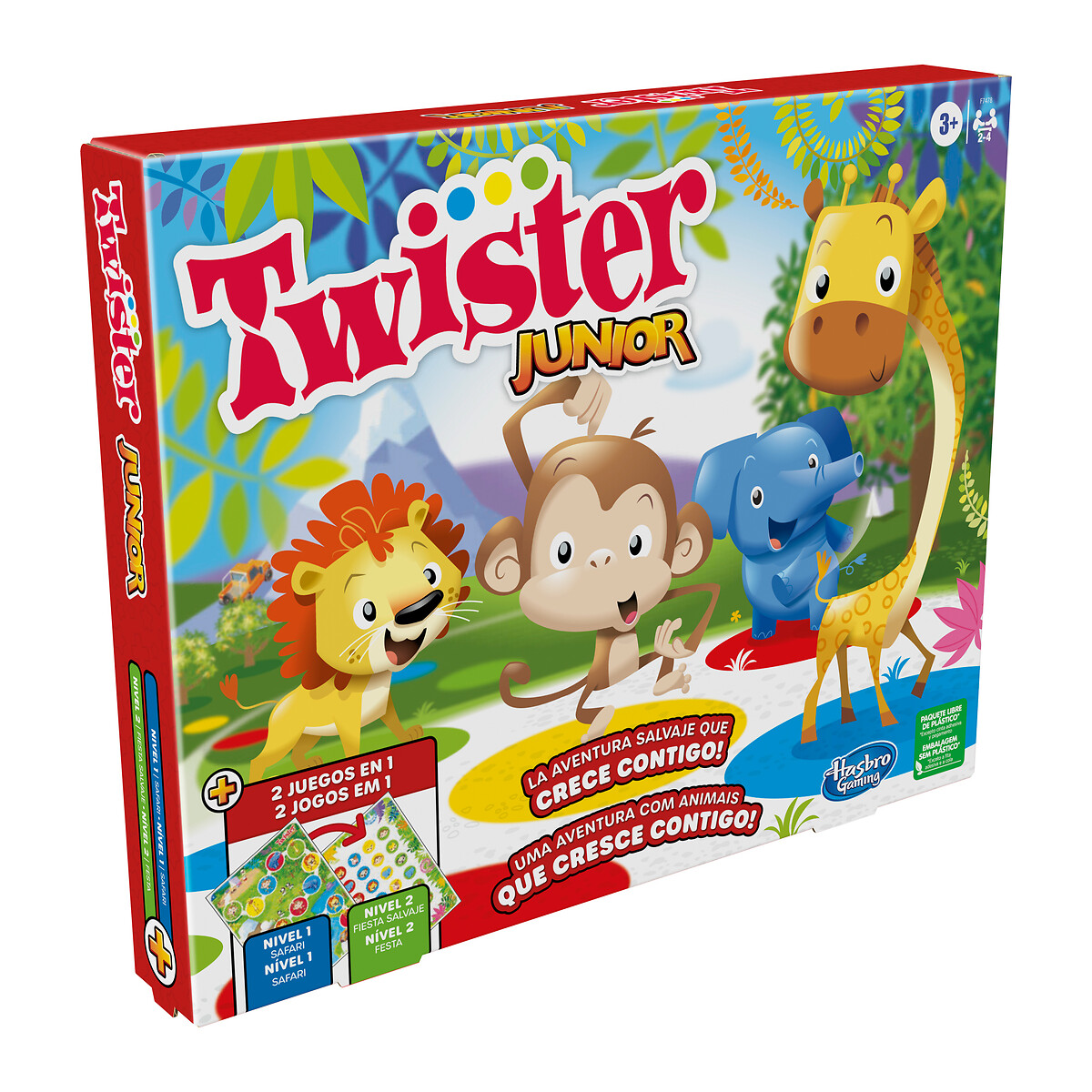 Jogo "Twister júnior", HASBRO multicolor, HASBRO