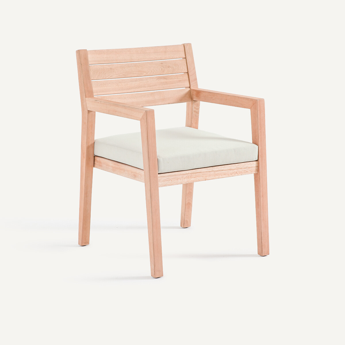 Fauteuil de table de jardin en eucalyptus, Altea naturel, AM.PM
