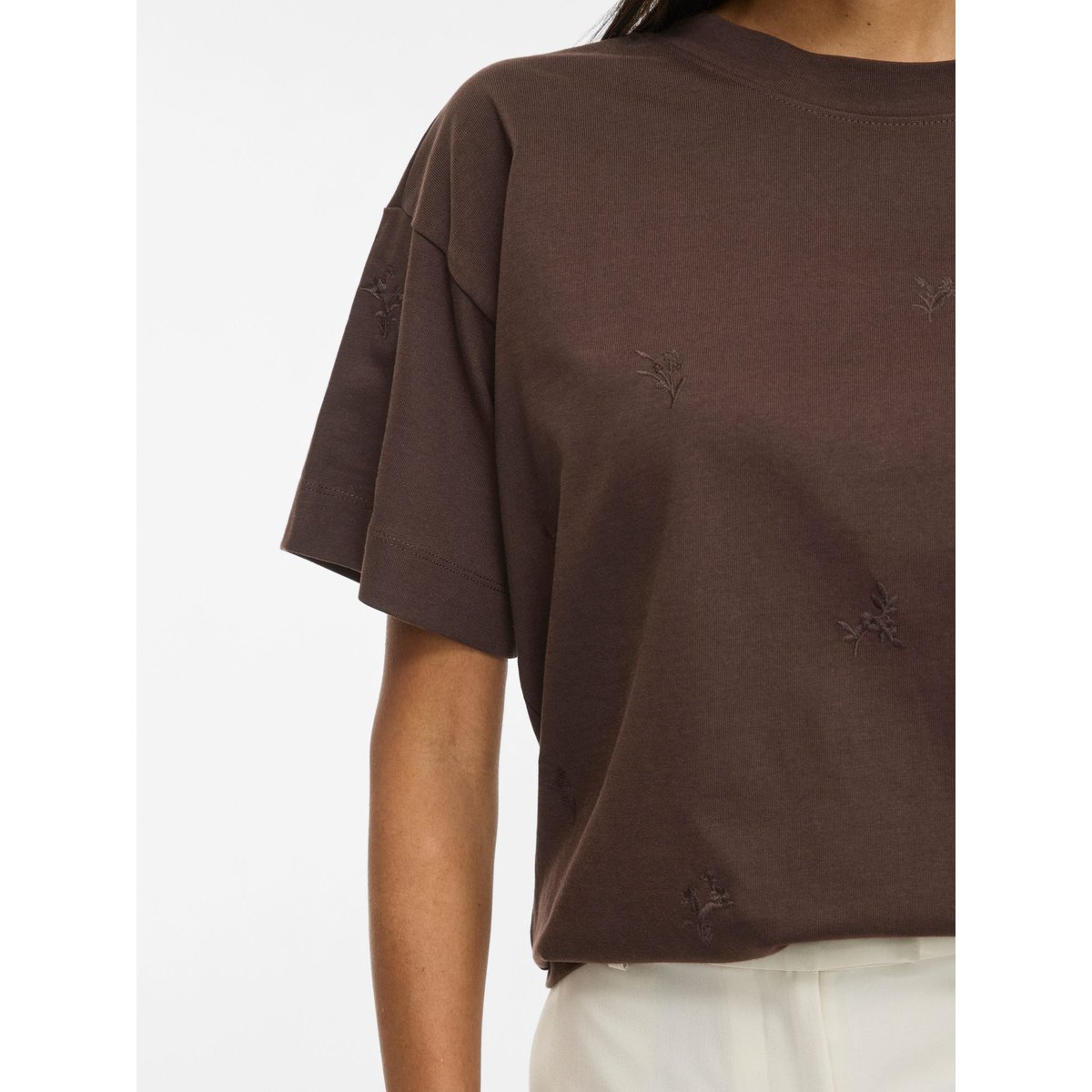 T-Shirt marron - coffee bean1, VILA