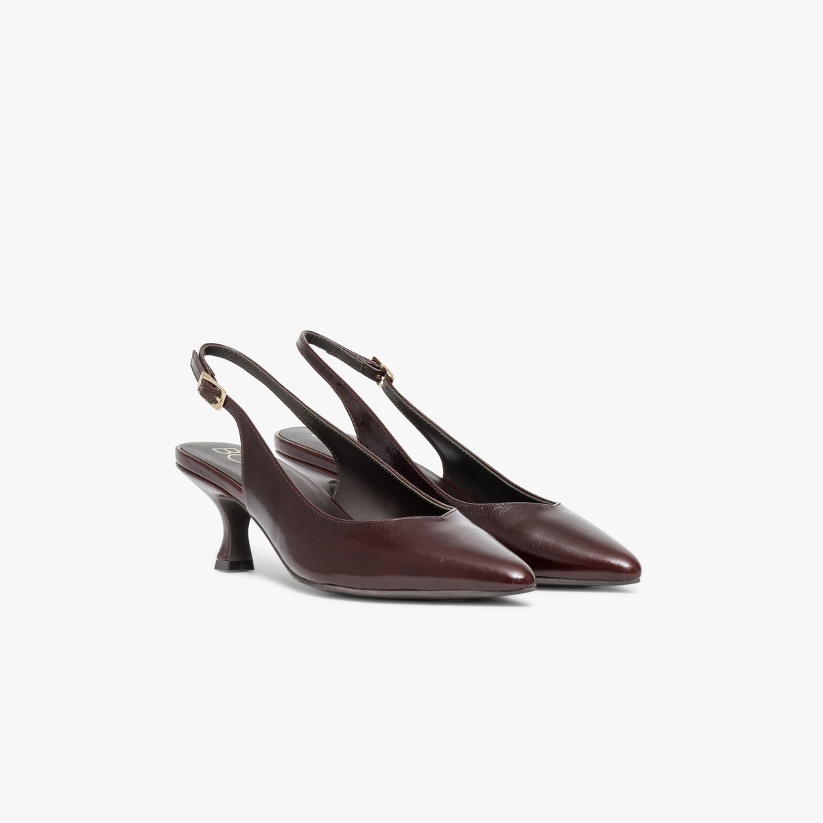 Escarpin en cuir DELIA violet pourpre, BOCAGE