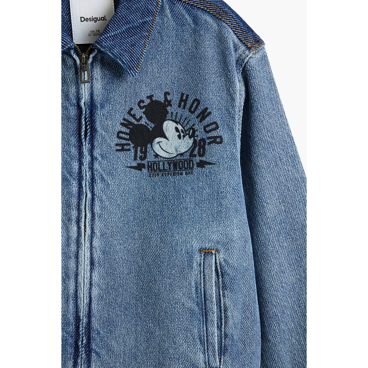 veste en denim Mickey™ Mouse Disney™ bleu clair, DESIGUAL